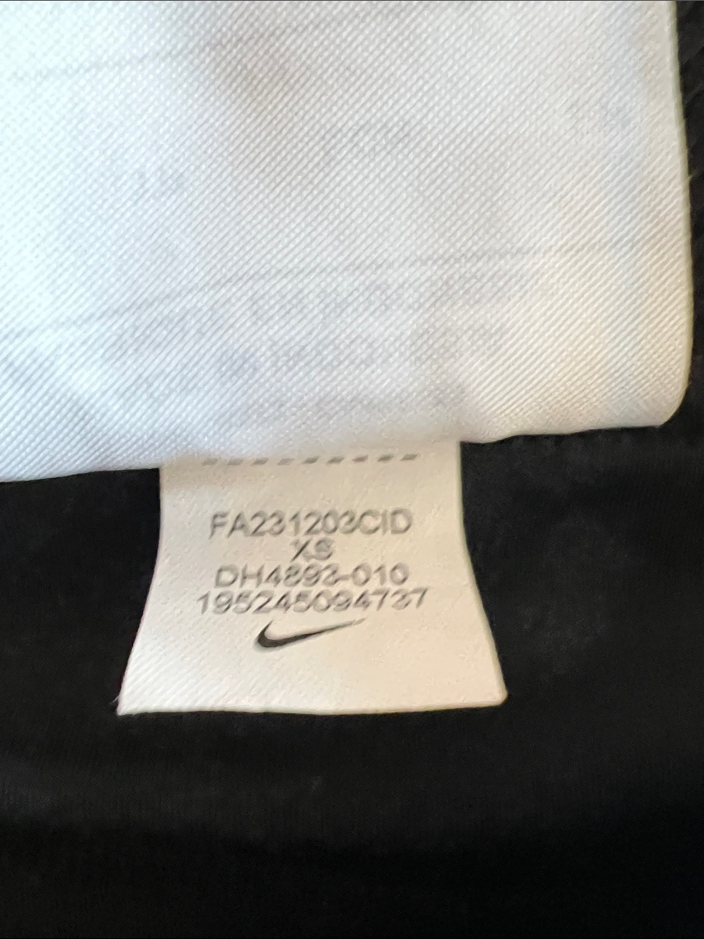 Nike Pro Black Leggings Tights with Light Swoosh Size XS - Picture 5 of 12
